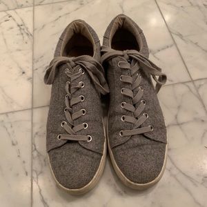 Steve Madden wool platform sneakers